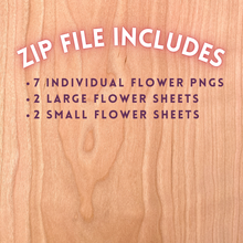 Load image into Gallery viewer, Hand-Drawn Roses Templates