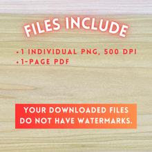 Load image into Gallery viewer, Hand-Drawn Large Sunflower Template