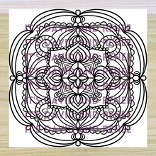 Load image into Gallery viewer, "Party Decor" Radial Design/Mandala Template