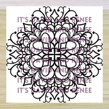 Load image into Gallery viewer, "Kaleidoscope No.2" Radial Design/Mandala Template