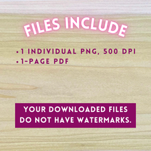 Load image into Gallery viewer, Hand-Drawn Lotus Skull Template