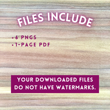 Load image into Gallery viewer, Bunny Silhouette Templates