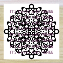 Load image into Gallery viewer, "Funky Lava Lamp" Radial Design Template