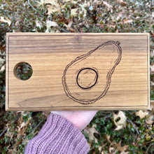 Load image into Gallery viewer, Avocado Cutting/Serving Board