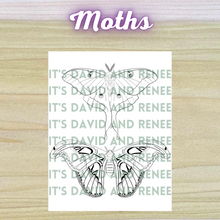 Load image into Gallery viewer, Hand-Drawn Butterflies and Moths Templates