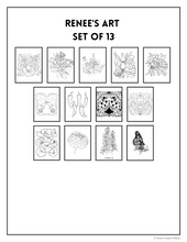 Load image into Gallery viewer, Coloring Book for Lahaina Disaster Relief // Watercolor Pages