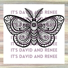 Load image into Gallery viewer, Fun Folky Moth Template