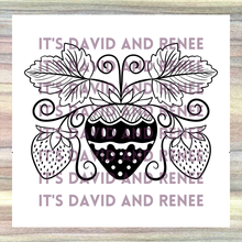 Load image into Gallery viewer, Folky Strawberries Template