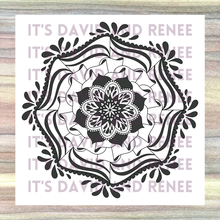 Load image into Gallery viewer, "Folded Pages" Radial Design Template