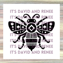 Load image into Gallery viewer, Geometric Bee Template