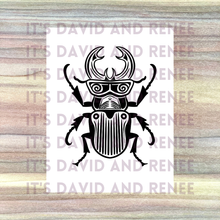 Load image into Gallery viewer, Folky Stag Beetle Template