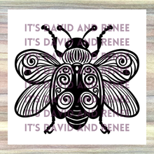 Load image into Gallery viewer, Flying Folk Beetle Template