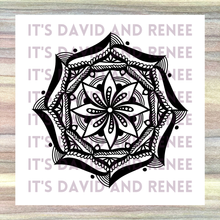 Load image into Gallery viewer, "Spinning" Radial Design Template