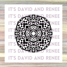 Load image into Gallery viewer, "Great Spangled Fritillary Butterfly Wing-Inspired" Radial Design Template