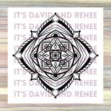 Load image into Gallery viewer, "Regal Frame" Radial Design Template