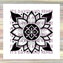 Load image into Gallery viewer, Folk Sunflower Template