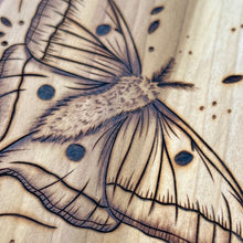 Load image into Gallery viewer, Luna Moth Cutting/Serving Board