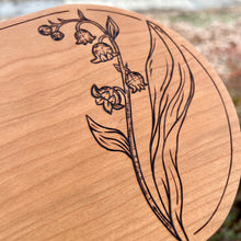 Load image into Gallery viewer, Lily of the Valley Bread Board