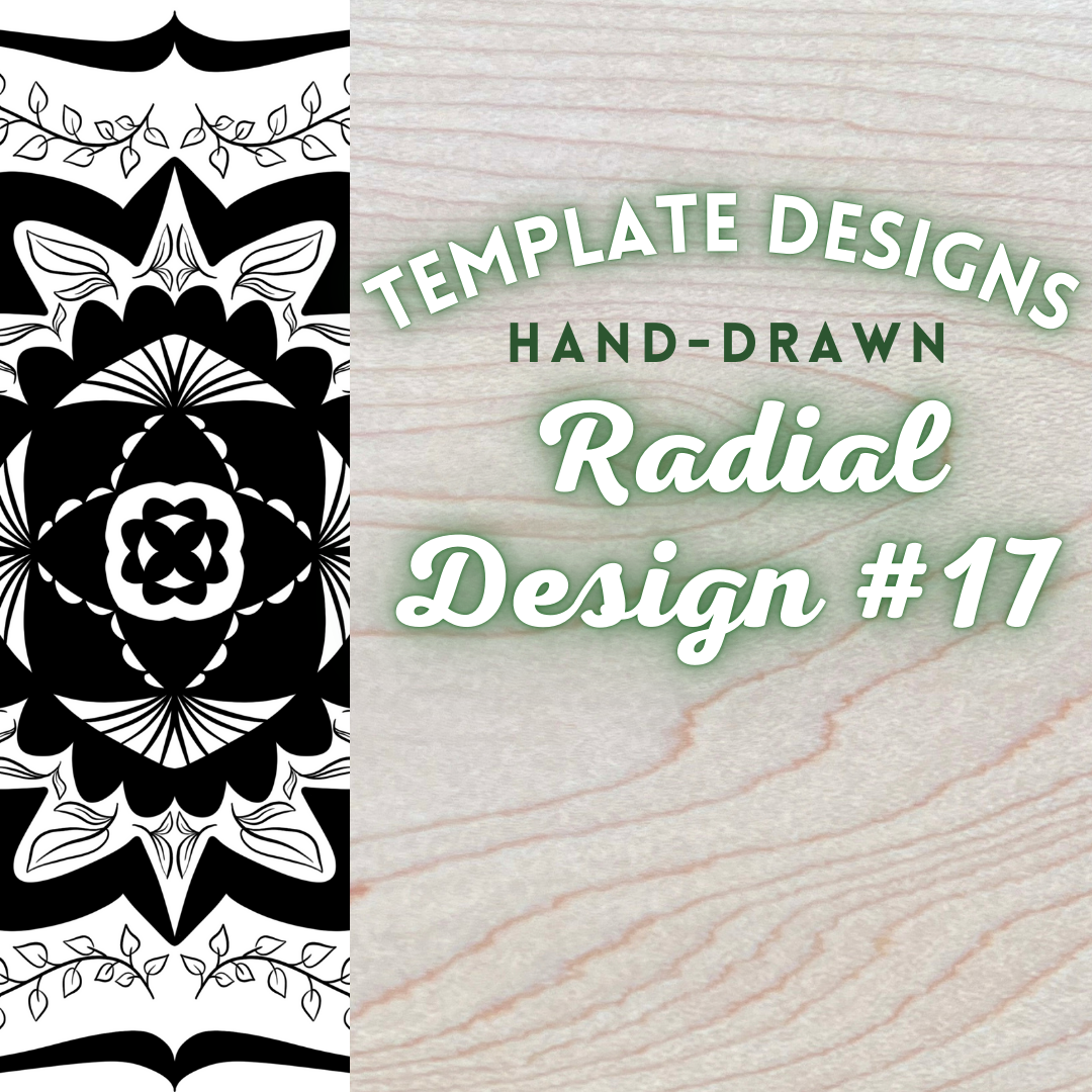 Hand-Drawn Radial Design Template #17 – It's David and Renee