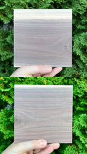 Load image into Gallery viewer, 5.5” Square Walnut Panel