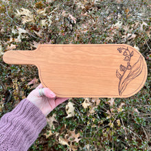 Load image into Gallery viewer, Lily of the Valley Bread Board