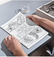 Load image into Gallery viewer, Coloring Book for Lahaina Disaster Relief // Watercolor Pages