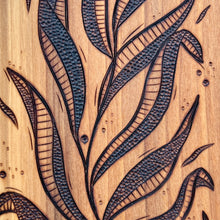 Load image into Gallery viewer, Stippled Leaves Cutting/Serving Board