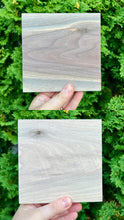 Load image into Gallery viewer, 5.5” Square Walnut Panel