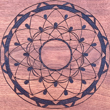 Load image into Gallery viewer, Mandala I Pyrography Art