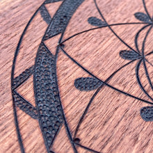 Load image into Gallery viewer, Mandala I Pyrography Art