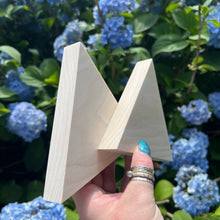 Load image into Gallery viewer, 5" Clear Poplar Triangle Shelf Sitters