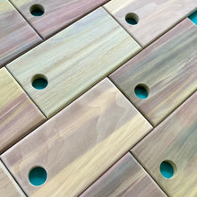 Load image into Gallery viewer, Single Rainbow Poplar Cutting Board