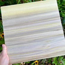 Load image into Gallery viewer, Large 12" Square Rainbow Poplar Panel