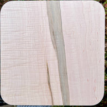 Load image into Gallery viewer, 12" Rippled Maple Square Panels