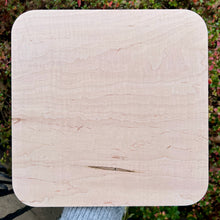 Load image into Gallery viewer, 12" Rippled Maple Square Panels