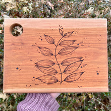 Load image into Gallery viewer, Simple Leaves Cutting/Serving Board