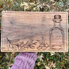 Load image into Gallery viewer, Olive Oil Cutting/Serving Board