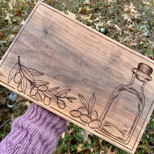 Load image into Gallery viewer, Olive Oil Cutting/Serving Board