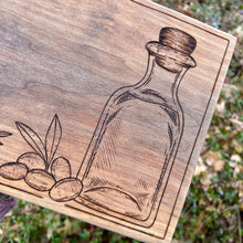 Load image into Gallery viewer, Olive Oil Cutting/Serving Board