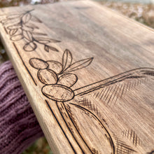 Load image into Gallery viewer, Olive Oil Cutting/Serving Board