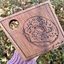 Load image into Gallery viewer, Funky Donut Cutting/Serving Board