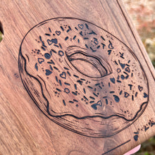 Load image into Gallery viewer, Funky Donut Cutting/Serving Board