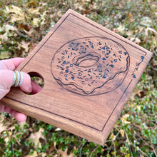 Load image into Gallery viewer, Funky Donut Cutting/Serving Board