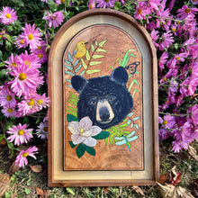 Load image into Gallery viewer, "Alligator River" Pyrography Art