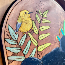 Load image into Gallery viewer, "Alligator River" Pyrography Art