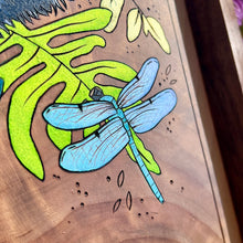 Load image into Gallery viewer, "Alligator River" Pyrography Art