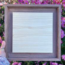 Load image into Gallery viewer, Clear Poplar and Walnut Complete Framed Canvases