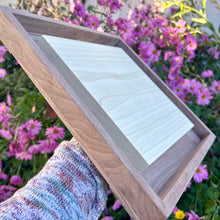 Load image into Gallery viewer, Clear Poplar and Walnut Complete Framed Canvases