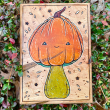 Load image into Gallery viewer, Mumpkin I Pyrography Art
