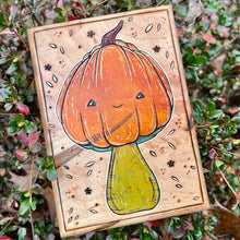 Load image into Gallery viewer, Mumpkin I Pyrography Art